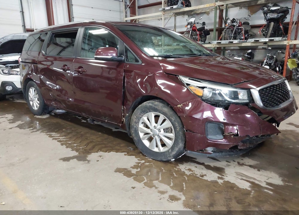 2017 KIA SEDONA LX VIN: KNDMB5C12H6319096