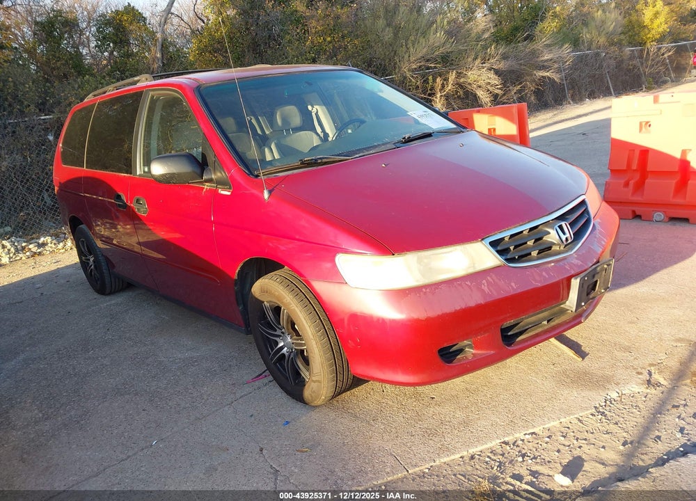 2002 HONDA ODYSSEY LX VIN: 2HKRL18502H548221