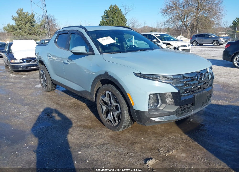 2022 HYUNDAI SANTA CRUZ LIMITED VIN: 5NTJEDAF7NH000587