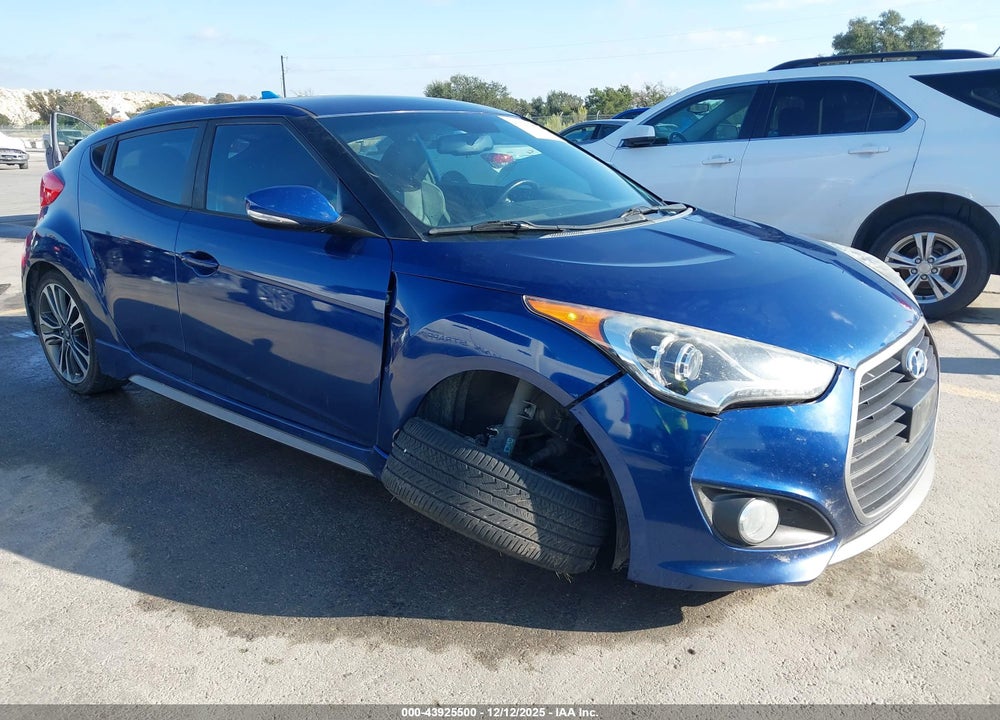 2016 HYUNDAI VELOSTER TURBO VIN: KMHTC6AE1GU294945