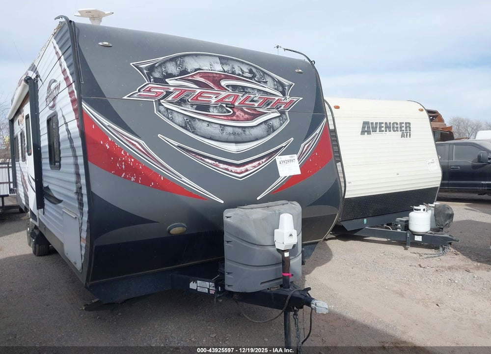 2015 FOREST RIVER GREY WOLF STEALTH WA VIN: 4X4TSFY25FC012663