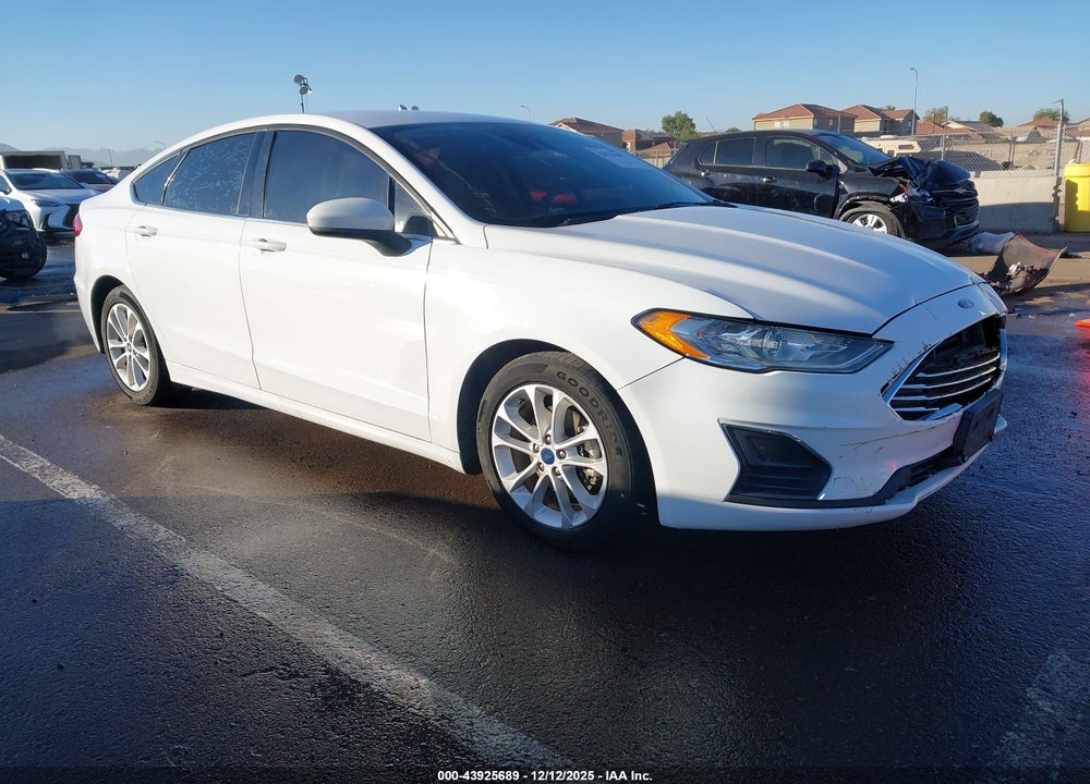 2020 FORD FUSION SE VIN: 3FA6P0HD7LR257826