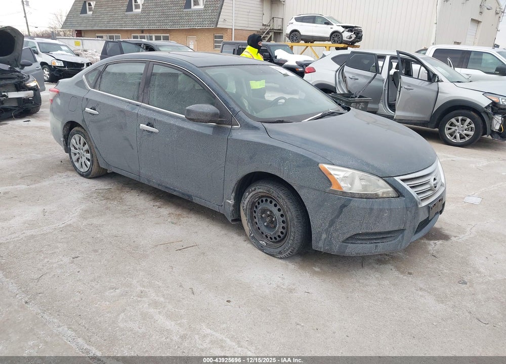 2013 NISSAN SENTRA SV VIN: 3N1AB7AP8DL640407