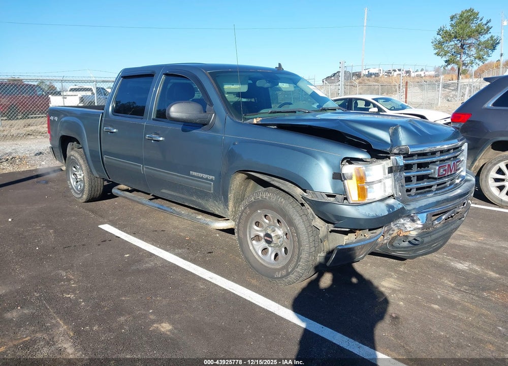 2012 GMC SIERRA 1500 SL VIN: 3GTP2UEA3CG133157