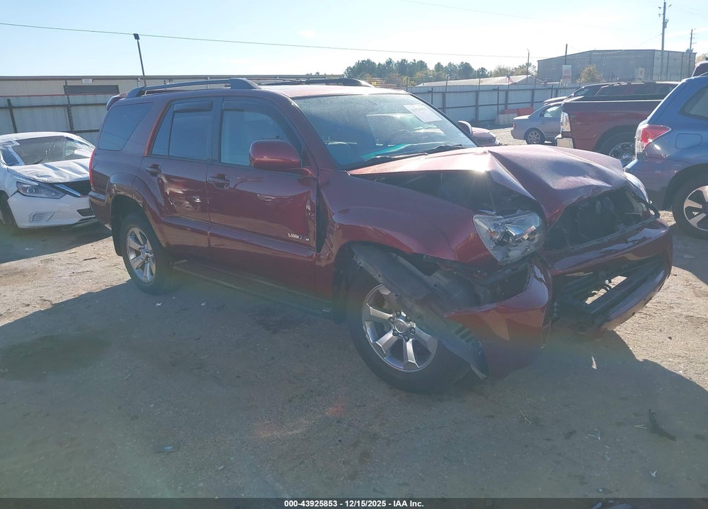 2007 TOYOTA 4RUNNER LIMITED V6 VIN: JTEZU17R278087106