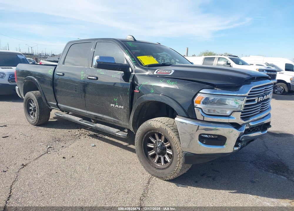 2022 RAM 2500 LAIE  4X4 6'4 BOX VIN: 3C6UR5FL0NG325893