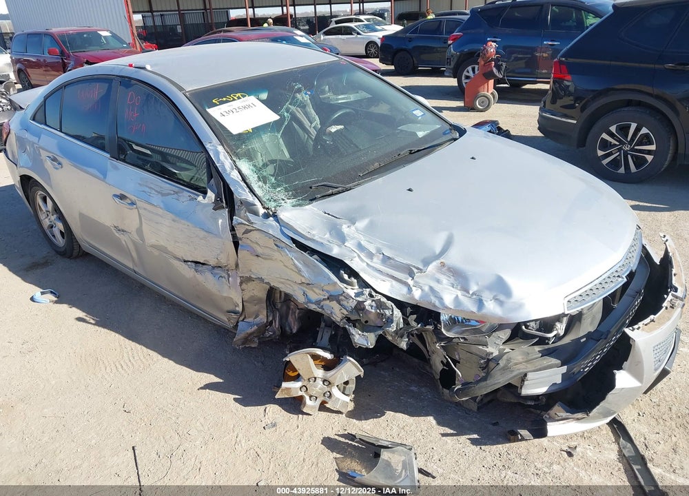 2012 CHEVROLET CRUZE 1LT VIN: 1G1PF5SC1C7383775