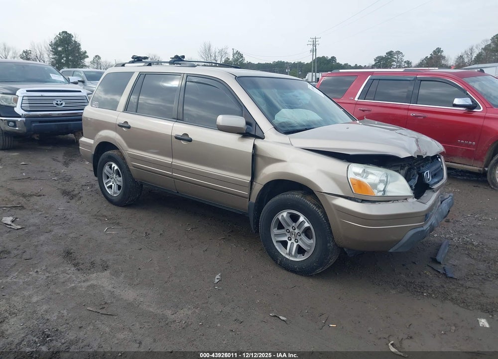 2005 HONDA PILOT EX-L VIN: 2HKYF18605H531774