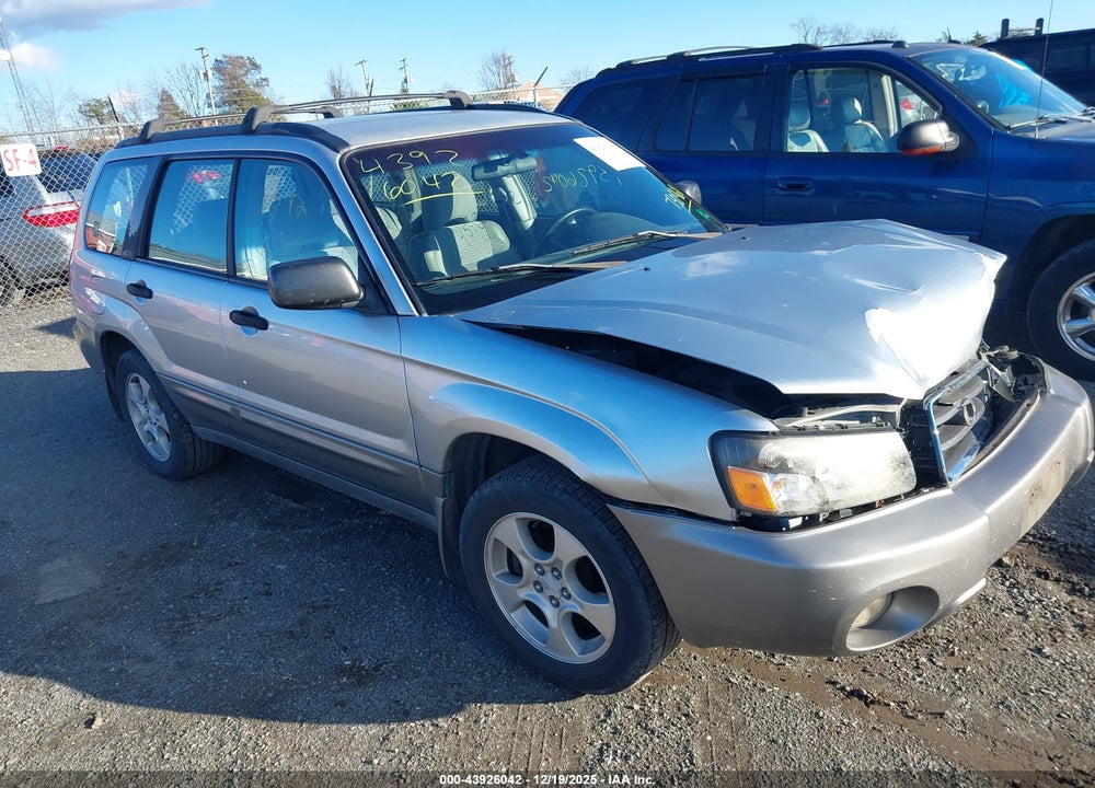2003 SUBARU FORESTER XS VIN: JF1SG65653H730468