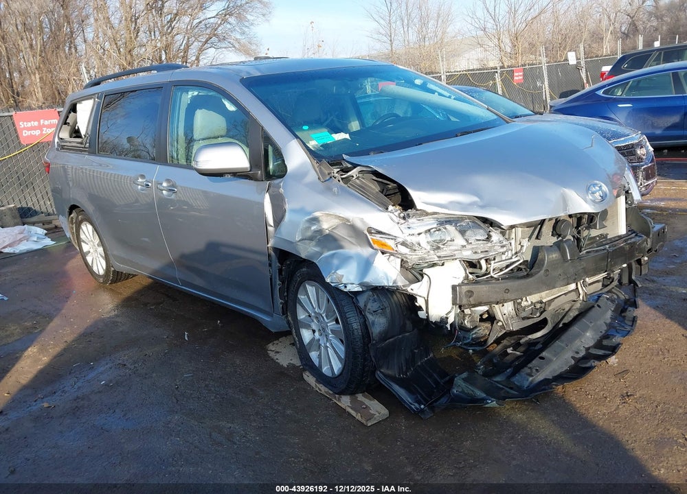 2015 TOYOTA SIENNA LIMITED PREMIUM 7 PASSENGER VIN: 5TDYK3DC1FS587849