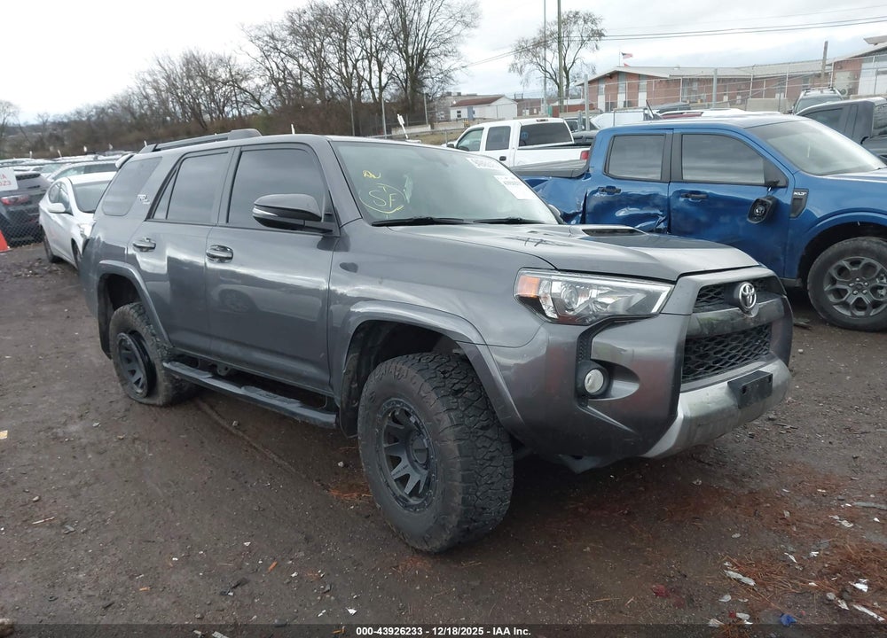 2019 TOYOTA 4RUNNER TRD OFF ROAD PREMIUM VIN: JTEBU5JR3K5649834