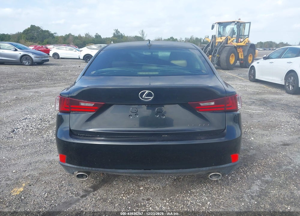 2015 LEXUS IS 250 VIN: JTHBF1D24F5080549