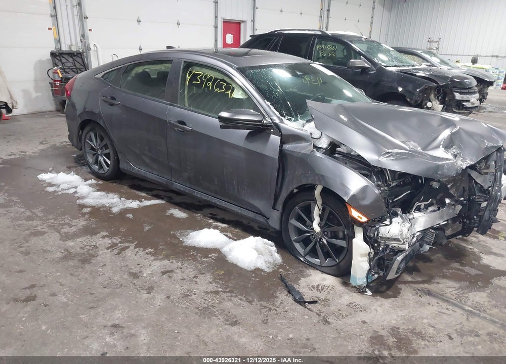 2019 HONDA CIVIC EX-L VIN: JHMFC1F70KX004215