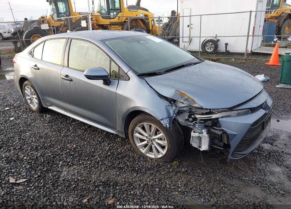 2025 TOYOTA COROLLA HYBRID LE VIN: JTDBCMFE1SJ037548
