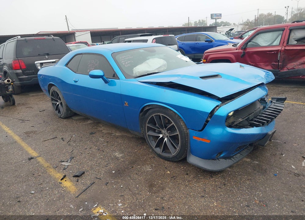 2018 DODGE CHALLENGER R/T SCAT PACK VIN: 2C3CDZFJ0JH316070