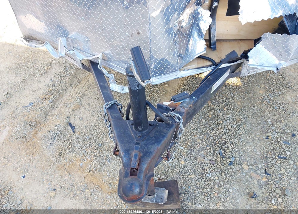 2021 EMPIRE ENCLOSED CARGO TRAILER/BALL TYPE PULL VIN: 7F81E1621MD011726