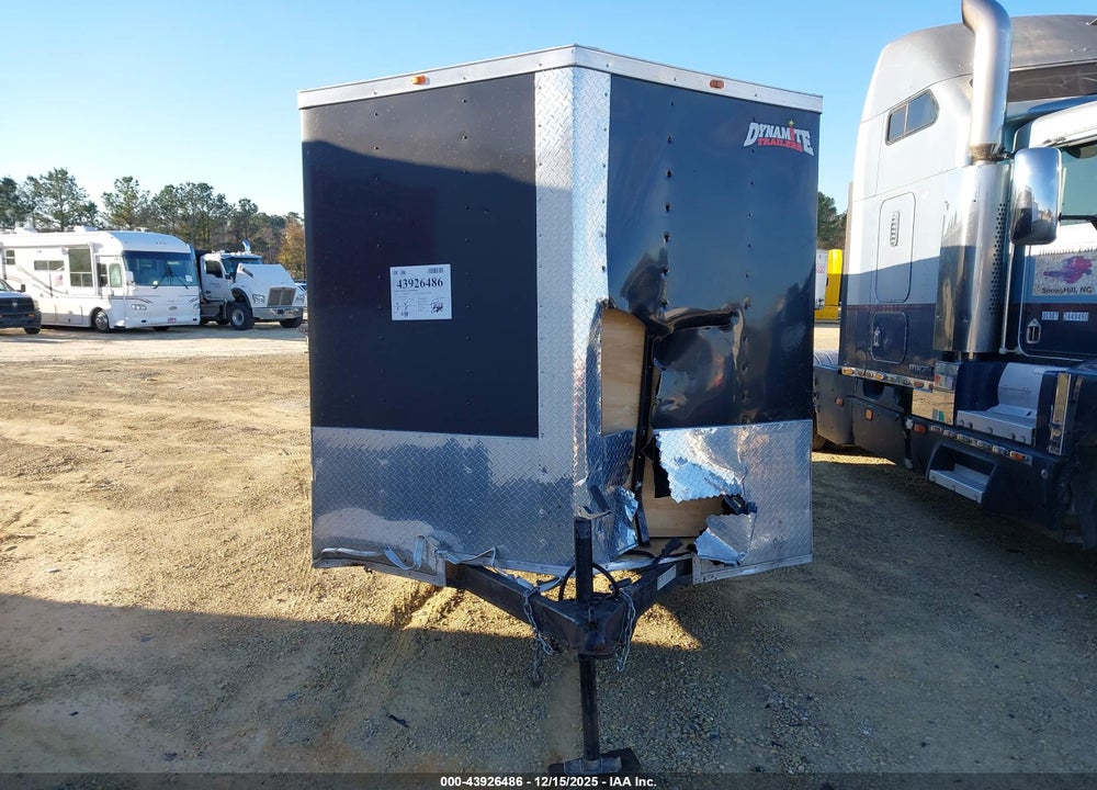 2021 EMPIRE ENCLOSED CARGO TRAILER/BALL TYPE PULL VIN: 7F81E1621MD011726