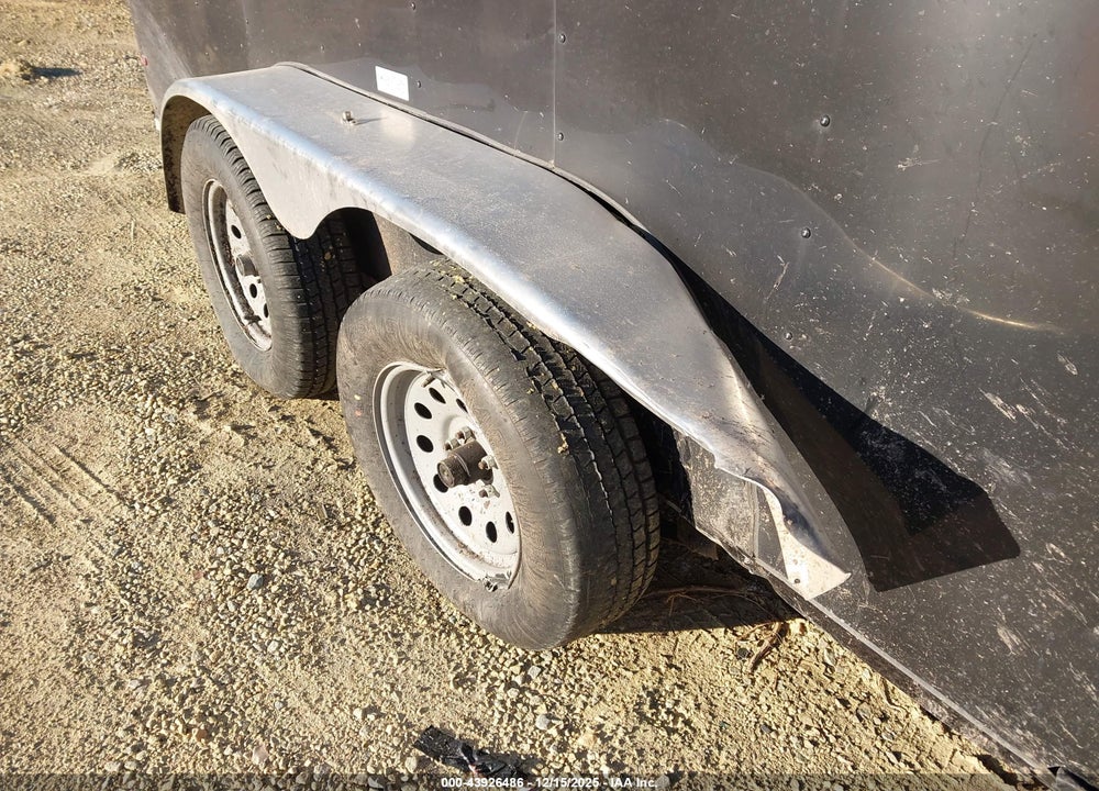 2021 EMPIRE ENCLOSED CARGO TRAILER/BALL TYPE PULL VIN: 7F81E1621MD011726