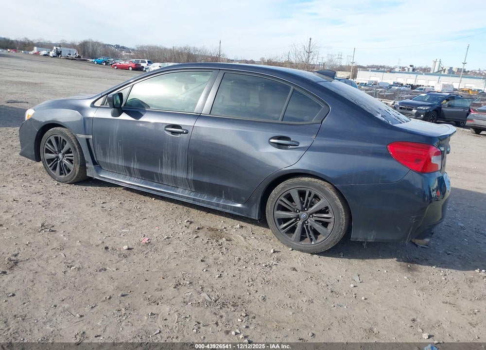 2015 SUBARU WRX PREMIUM VIN: JF1VA1D63F8811976