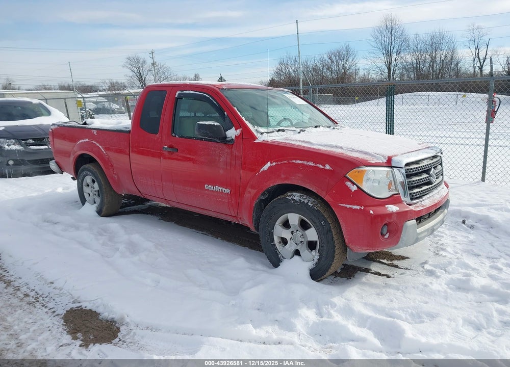 2010 SUZUKI EQUATOR VIN: 5Z62D0CTXAC417811