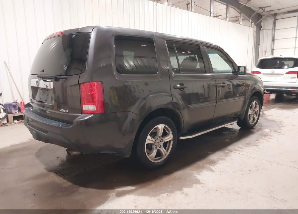 2012 HONDA PILOT EX-L VIN: 5FNYF4H64CB029802