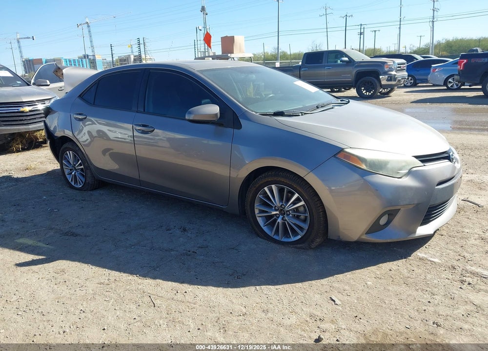 2014 TOYOTA COROLLA LE PREMIUM VIN: 5YFBURHE9EP020231