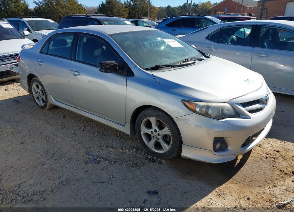 2013 TOYOTA COROLLA S VIN: 2T1BU4EE5DC114824
