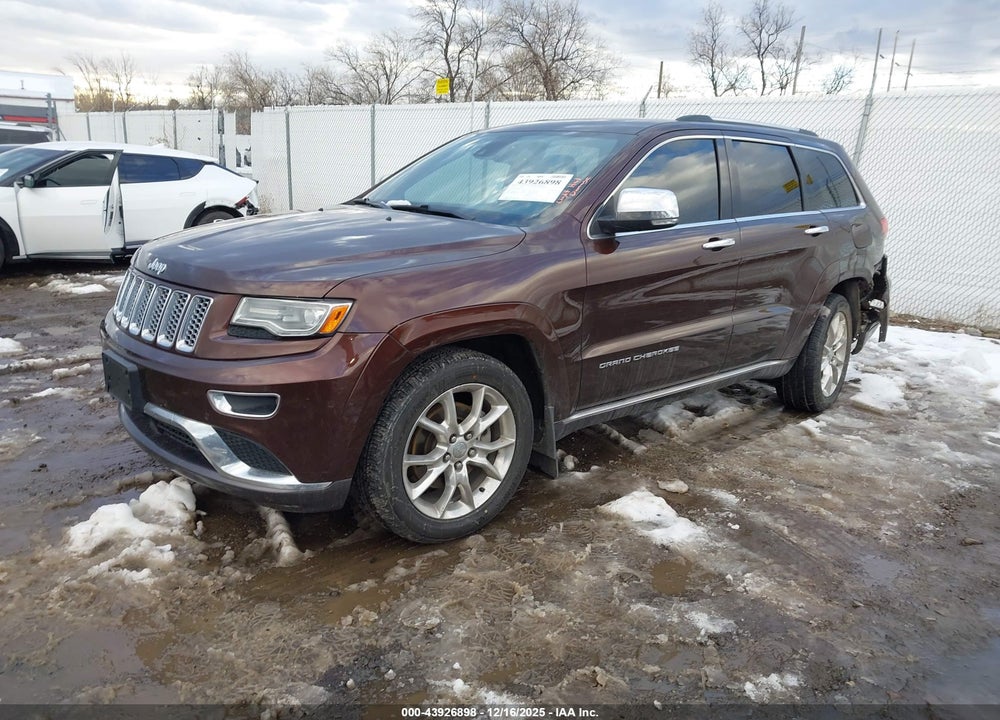2014 JEEP GRAND CHEROKEE SUMMIT VIN: 1C4RJFJM8EC359532