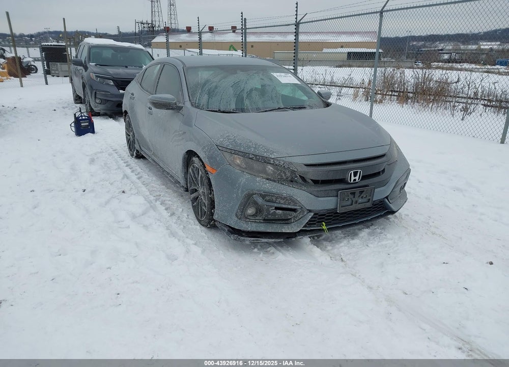 2021 HONDA CIVIC SPORT VIN: SHHFK7H47MU213957
