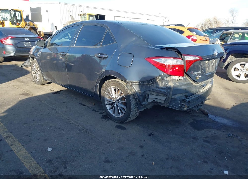 2015 TOYOTA COROLLA LE PLUS VIN: 5YFBURHE2FP337222