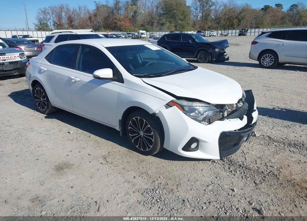 2014 TOYOTA COROLLA S PLUS VIN: 2T1BURHE3EC043066