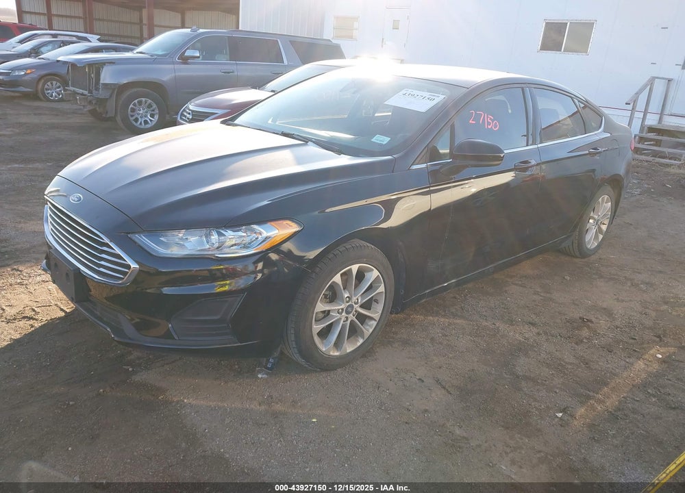 2019 FORD FUSION SE VIN: 3FA6P0HD1KR173113