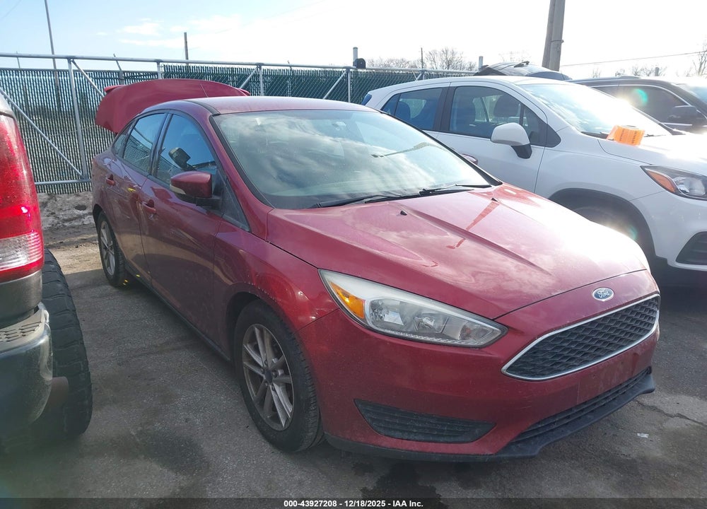 2016 FORD FOCUS SE VIN: 1FADP3F20GL218204