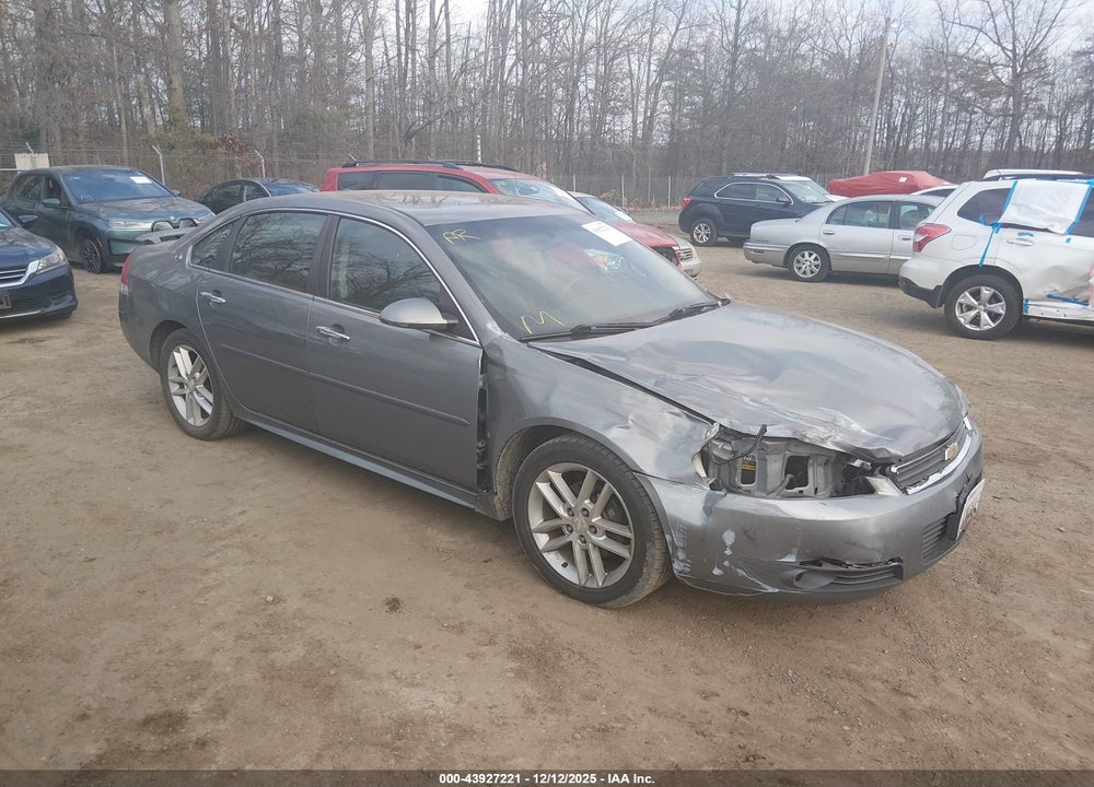 2009 CHEVROLET IMPALA LTZ VIN: 2G1WU57M891156687