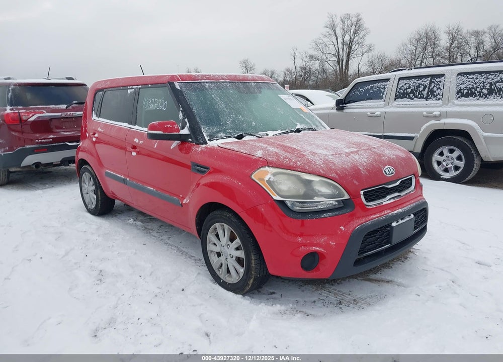 2012 KIA SOUL + VIN: KNDJT2A68C7366892