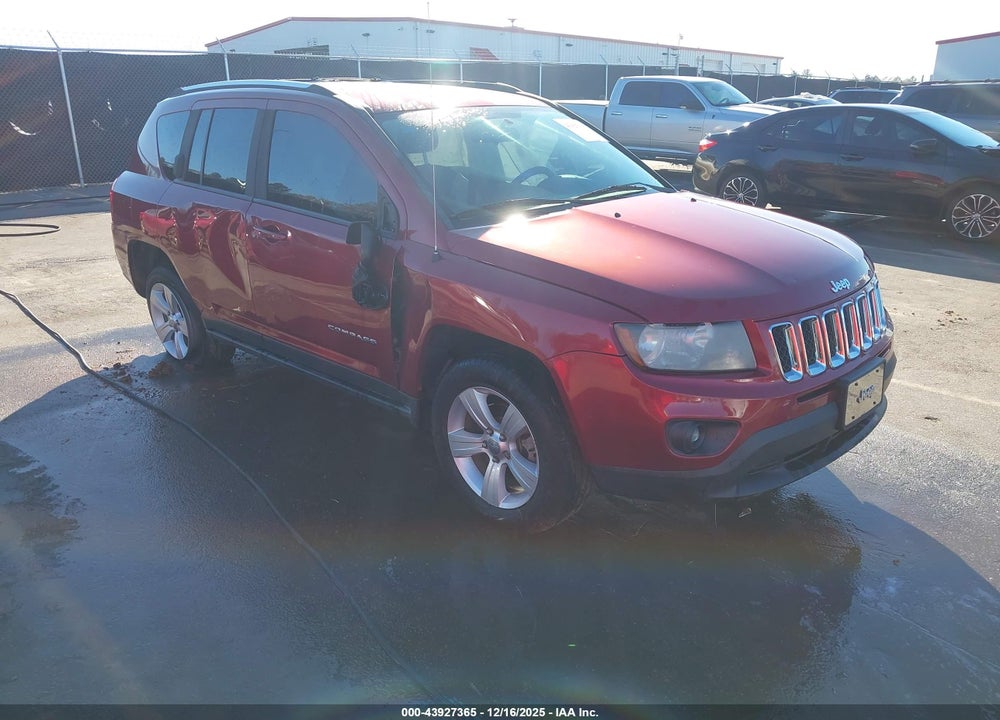 2014 JEEP COMPASS SPORT VIN: 1C4NJCBB2ED624160