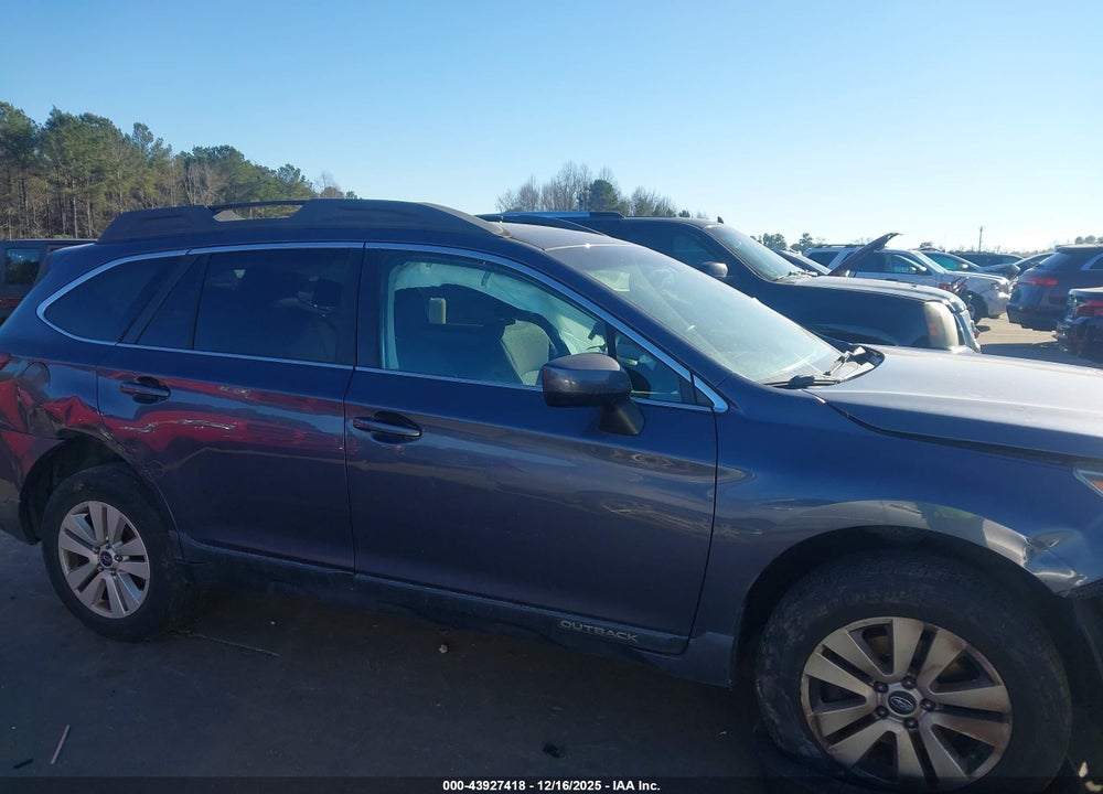 2017 SUBARU OUTBACK 2.5I PREMIUM VIN: 4S4BSADC4H3279309