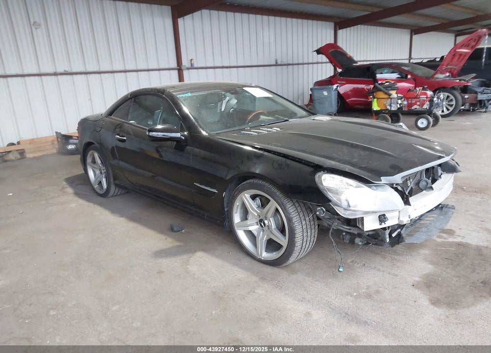 2011 MERCEDES-BENZ SL 550 VIN: WDBSK7BA5BF163081