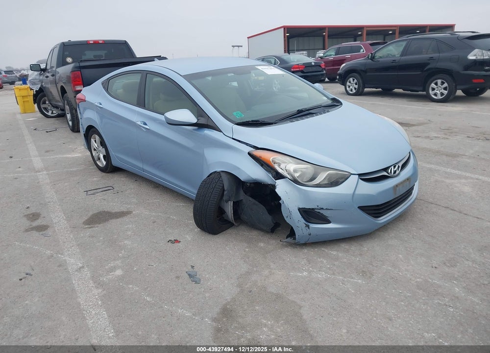 2011 HYUNDAI ELANTRA GLS (ULSAN PLANT) VIN: KMHDH4AE8BU169234