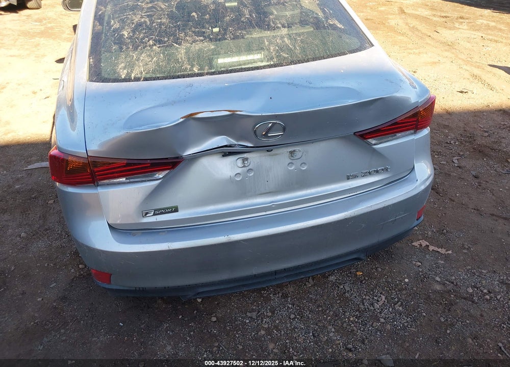 2017 LEXUS IS 200T VIN: JTHBA1D29H5050125