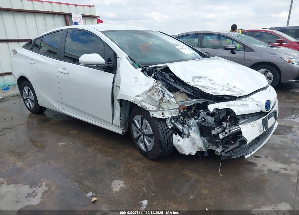 2017 TOYOTA PRIUS THREE VIN: JTDKARFU6H3051582