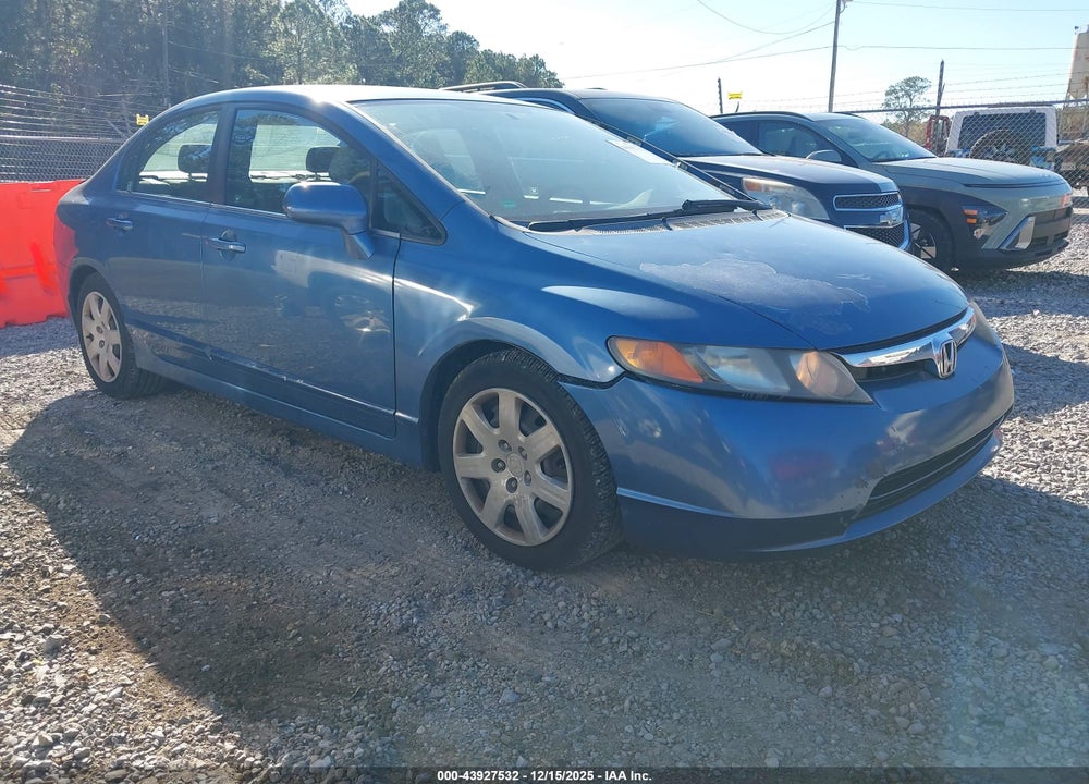 2006 HONDA CIVIC LX VIN: 1HGFA16596L112921