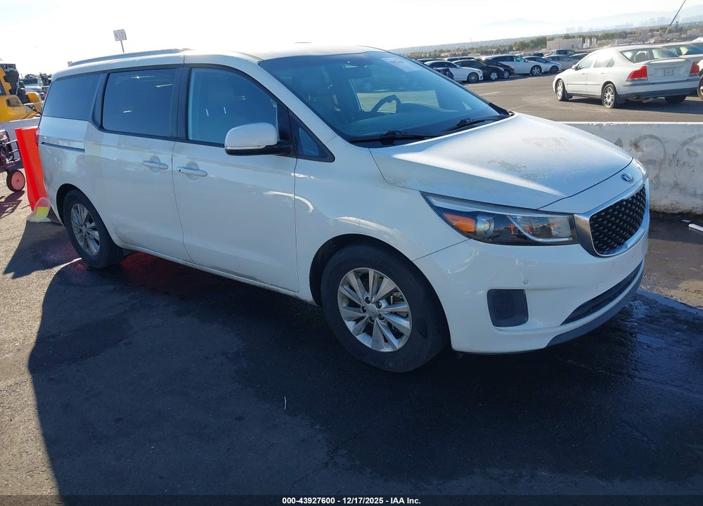 2017 KIA SEDONA LX VIN: KNDMB5C10H6315743