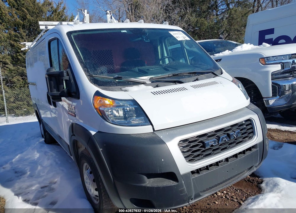 2021 RAM PROMASTER 1500 LOW ROOF 136 WB VIN: 3C6ERVAGXME501700