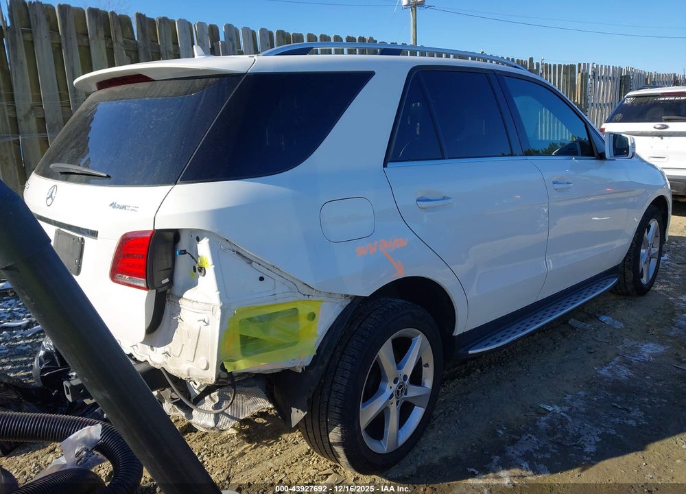 2018 MERCEDES-BENZ GLE 350 4MATIC VIN: 4JGDA5HB0JB088275