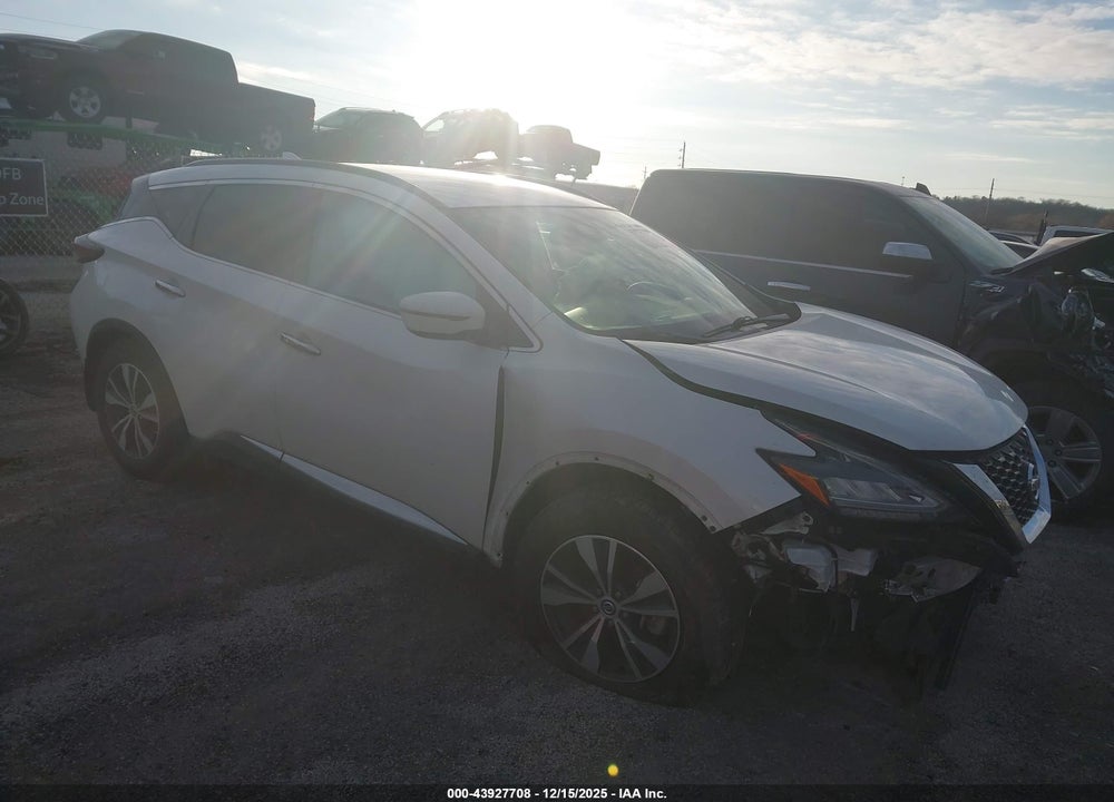 2020 NISSAN MURANO SV FWD VIN: 5N1AZ2BJ2LN132885