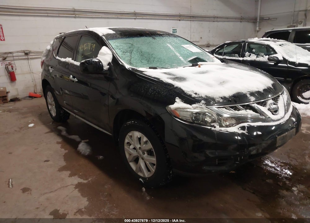 2011 NISSAN MURANO S VIN: JN8AZ1MU4BW069758