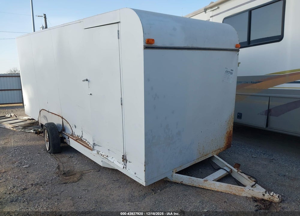 2003 JUSTIN C. INC 7X16 ENCLOSED VIN: 1J9CE16203C115444