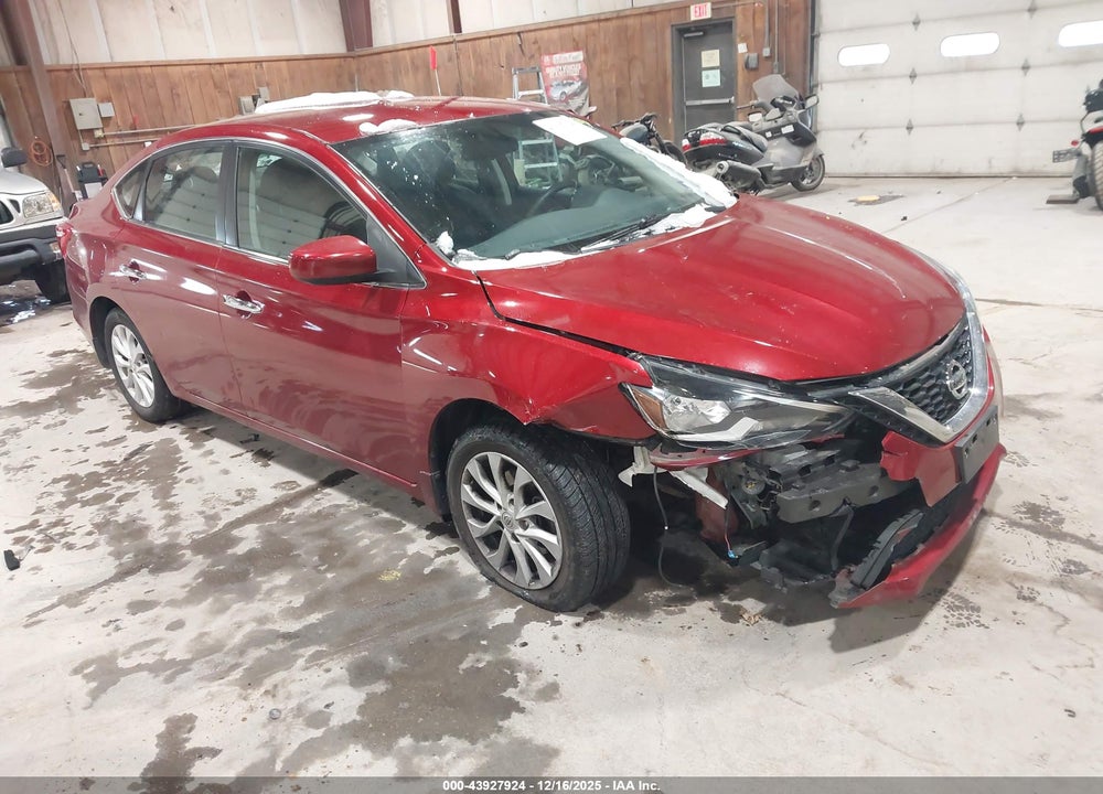 2019 NISSAN SENTRA SV VIN: 3N1AB7AP8KY356856