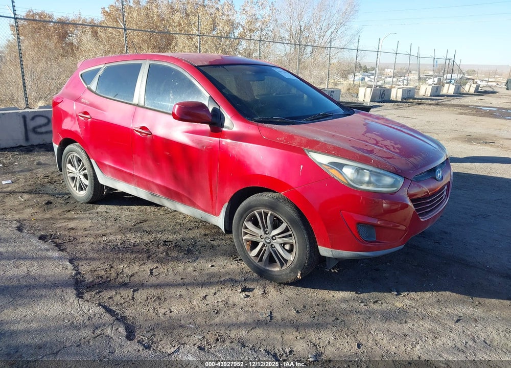 2014 HYUNDAI TUCSON GLS VIN: KM8JT3AF8EU817910
